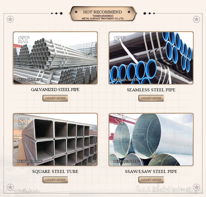 Factory Line API5l / ASTM A106/A53/ X42 Hot Rolled Seamless Carbon Steel Pipe