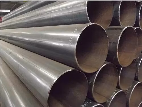 Tubo de aço sem costura laminado a quente St37 St52 1020 1045 A106b Tubo de fluido