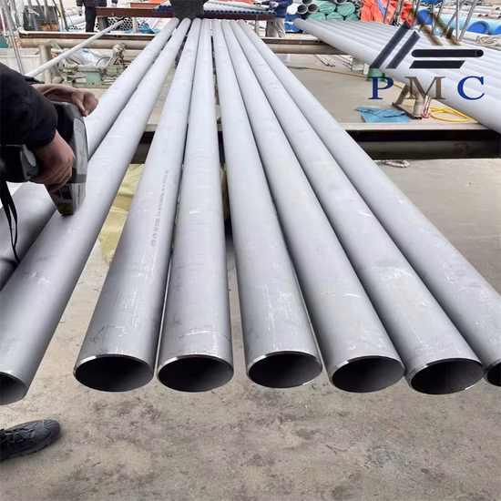 ASTM 201 202 310S 309S 304 316 2205 5083 5052 3003 1020 1045 Tubo de alumínio polido sem costura soldado/galvanizado/carbono/aço inoxidável para decoração
