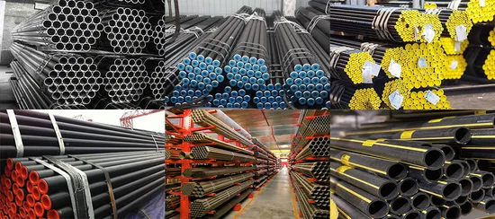 Material de Construção Industrial Sem Costura Laminado a Frio Estirado Dom Inoxidável Ss Liga de Carbono Galvanizado Redondo Quadrado Retangular Tubo de Aço de Precisão Tubulação Tubulação